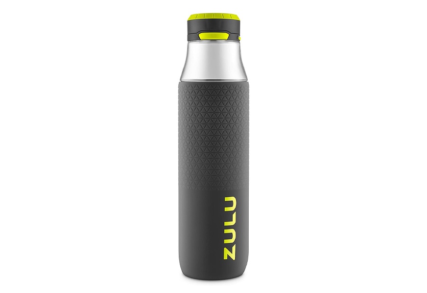 zulu studio glass water bottle