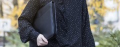 cossini vegan leather portfolio for men