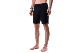 crow swerve men’s yoga shorts odor-resistant inner liner