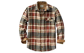 legendary whitetails men's buck camp flannel shirt