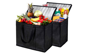 nz home extra large insulated food bag 2 pack