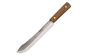ontario knife company hickory butcher knife