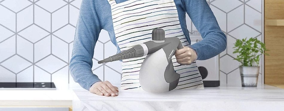 pursteam chemical-free handheld pressurized steam cleaner