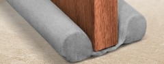 holikme twin door draft stopper