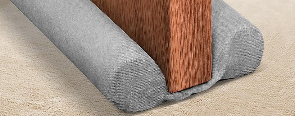 holikme twin door draft stopper