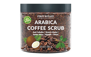 100% natural arabica coffee scrub