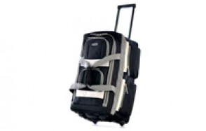 Olympia Luggage 8 Pocket Rolling Duffel Bag