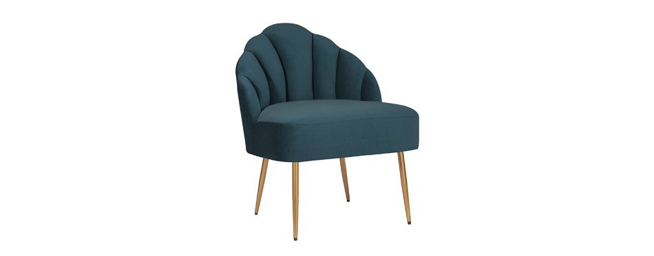 rivet sheena shell accent chair