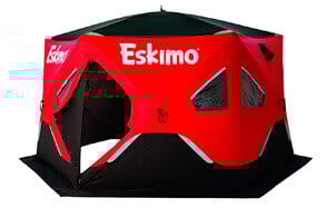 Eskimo Seven-Person Pop-Up Portable Ice Fishing Shelter