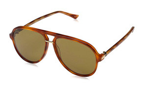 gucci men’s retro aviator sunglasses