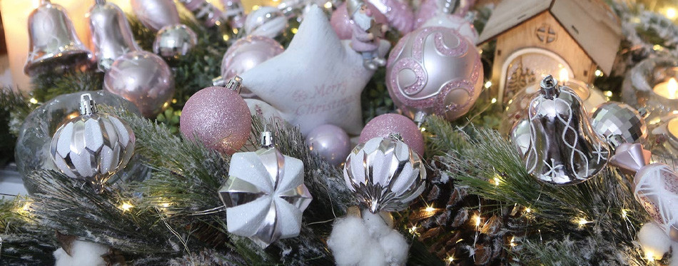 sea team 155-pack shatterproof christmas tree decoration