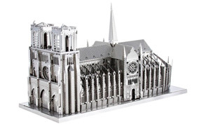 11. Fascinations ICONX Notre Dame Cathedral 3D Metal Model Kit