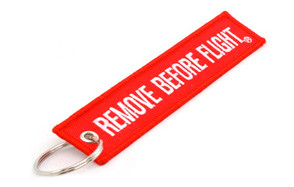 Rotary13B1 Remove Before Flight Key Chain