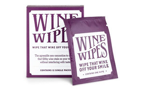 True Wine Stain Removing Wipes