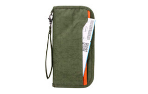 Zoppen RFID Travel Wallet Passport Wallet & Documents Organizer
