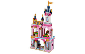 disney princess sleeping beauty’s lego castle set