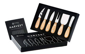 harvest cheese knife set, by icosa