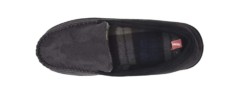 hanes moccasin men's slippers