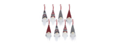 idoker 8-pack gnomes christmas tree decoration