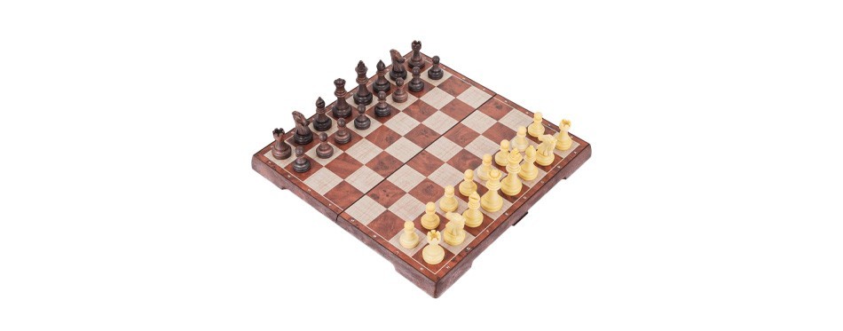peradix 2 in 1 magnetic travel chess set