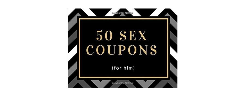 50 sex coupons: adventurous sex vouchers for him
