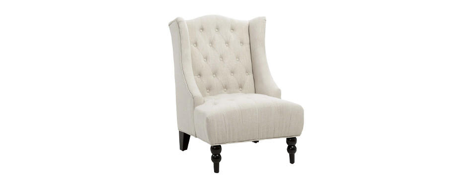christopher knight home high back accent chair
