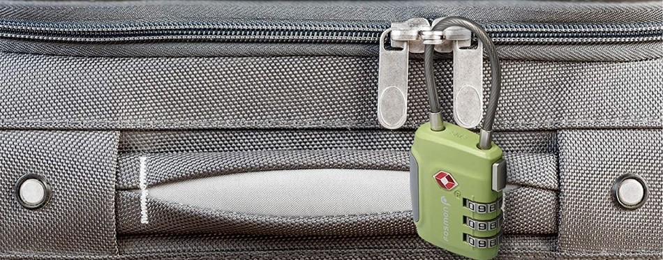 fosmon 4-pack tsa approved luggage lock
