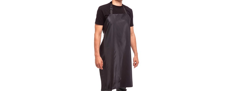 Aulett Home Waterproof Rubber Vinyl Apron