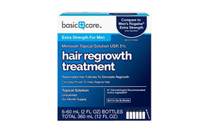 Basic Care Minoxidil Topical Solution 5%