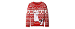Blizzard Bay Boys' Llama Christmas Jumper