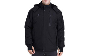 CAMEL CROWN Men's Mountain Snow Waterproof Ski Jacket