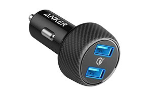 anker quick charge 3.0 39w dual usb car charger adapter