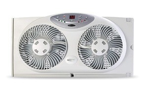 bionaire twin window fan