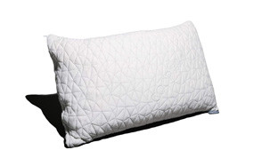 memory foam pillow contoured for neck pain by smarter rest