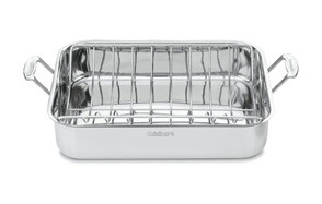 cuisinart 7117-16ur chef's classic stainless 16-inch rectangular roaster