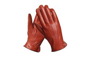 elma luxury men's italian nappa leather dress driving gloves
