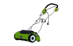 greenworks 14-inch 10 amp electric dethatcher