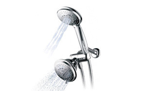 hydroluxe 1433 handheld showerhead & rain shower combo