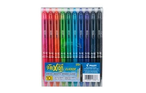 pilot frixion clicker erasable gel ink pens