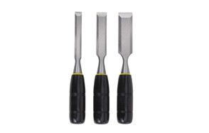 stanley 16-150 150 series short blade 3-piece wood chisel set