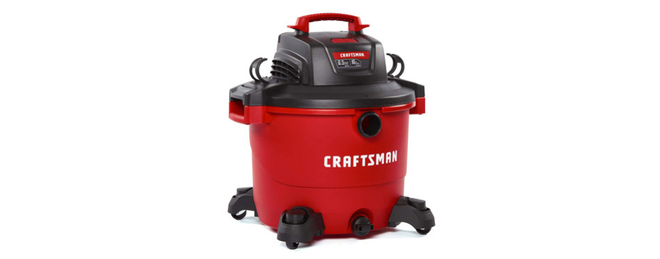 CRAFTSMAN CMXEVBE17595 16 Gallon 6.5 Peak HP Wet/Dry Vacuum