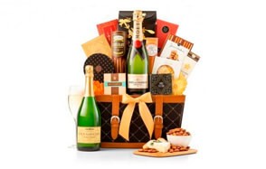 Champagne Wishes Gift Basket