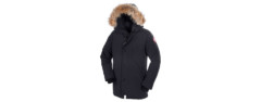 Chateau' Slim Fit Genuine Coyote Fur Trim Jacket