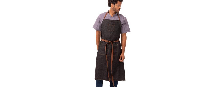 Chef Works Unisex Memphis Bib Apron