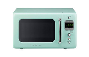 Daewoo KOR-7LREM Retro Countertop Microwave Oven