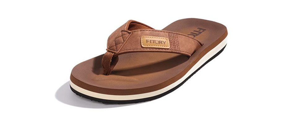 highest rated men's flip flops