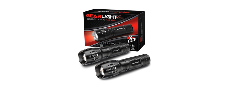 GearLight LED Tactical Flashlight S1000