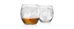 godinger whiskey decanter globe set
