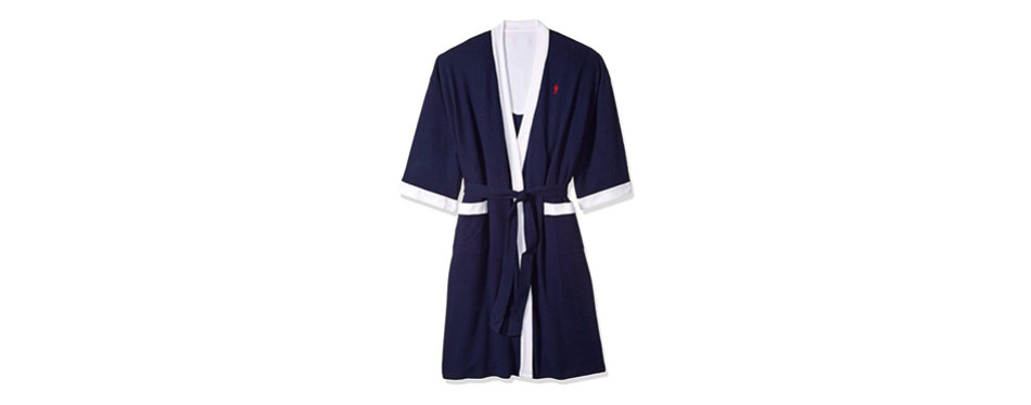 Jockey Men’s Waffle-Weave Kimono Robe