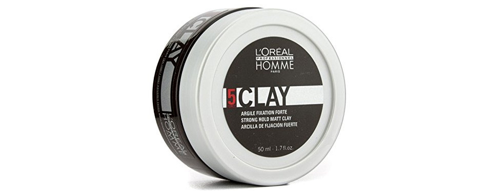 L’Oreal 5 Strong Hold Hair Clay for Men